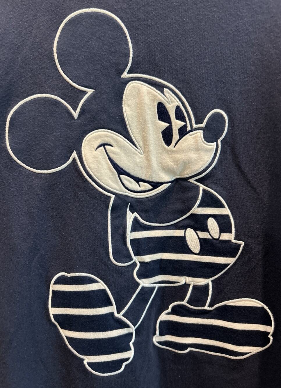 Women’s DISNEY PARKS Blue Mickey Mouse Sweatshirt Size M *B2